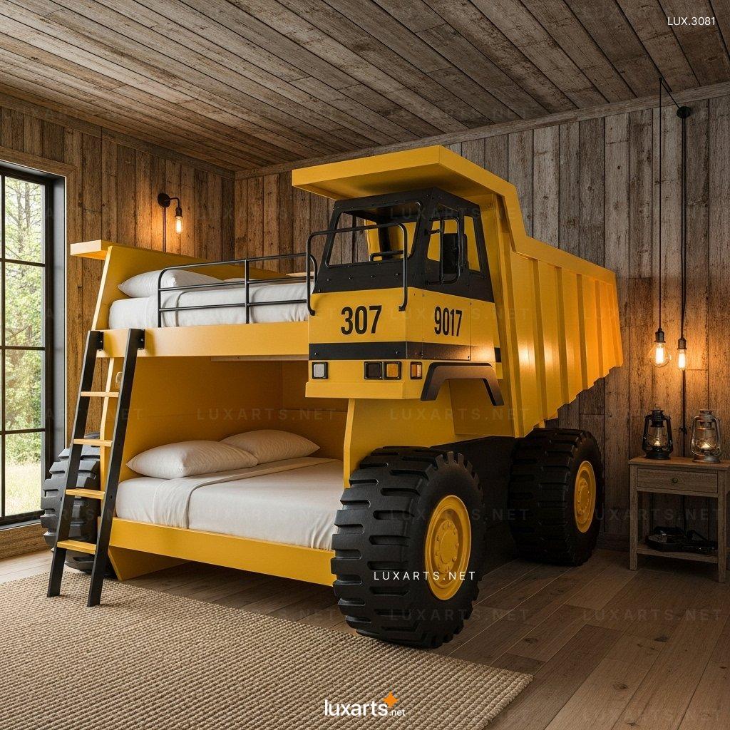 Construction-Themed Heavy Equipment Bunk Beds – Perfect for Young Builders heavy equipment bunk beds 10