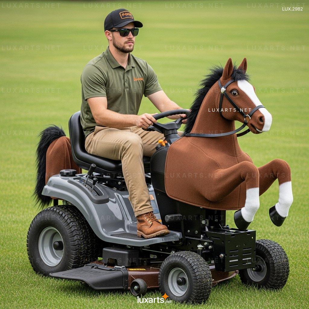 Horse Shaped Lawn Mowers – Unique Garden Tools for a Stunning Lawn horse lawn mowers 4