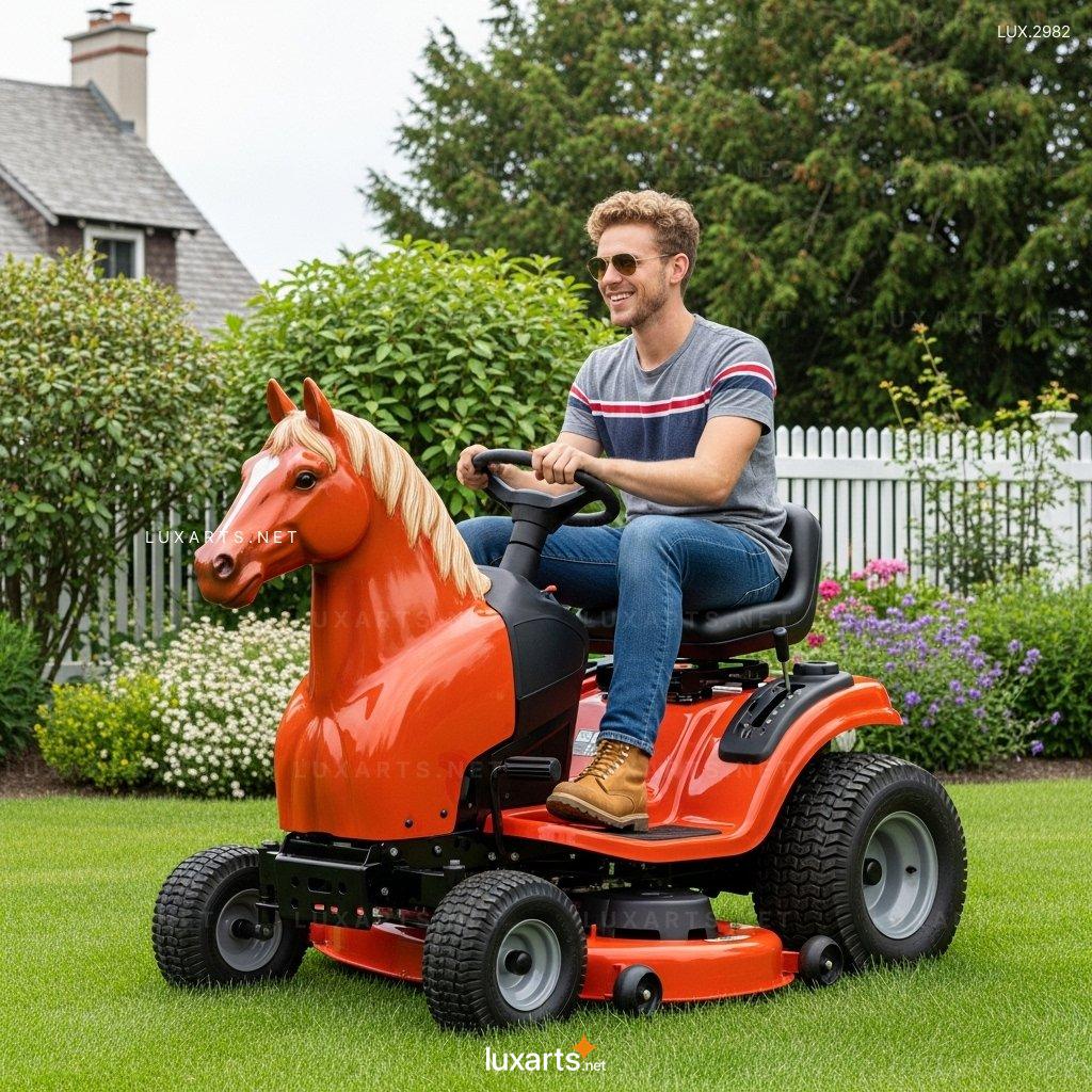 Horse Shaped Lawn Mowers – Unique Garden Tools for a Stunning Lawn horse lawn mowers 5