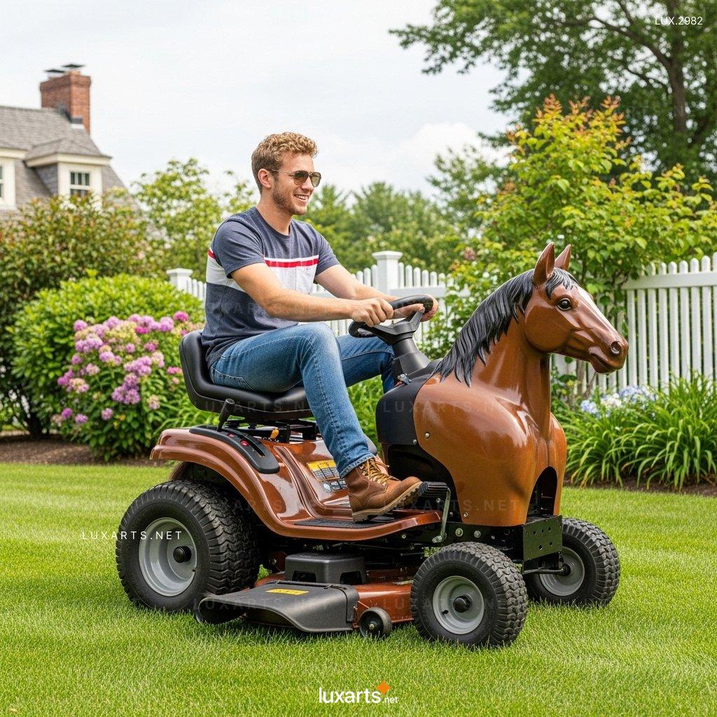 Horse Shaped Lawn Mowers – Unique Garden Tools for a Stunning Lawn horse lawn mowers 8