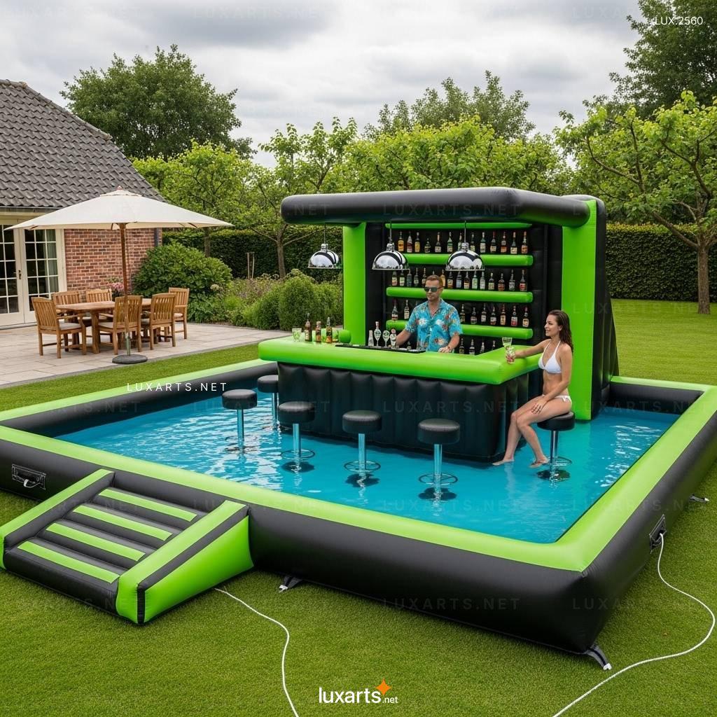 Inflatable Bar Pools: Creative & Portable Pool Bars for Your Party inflatable bar pool 1