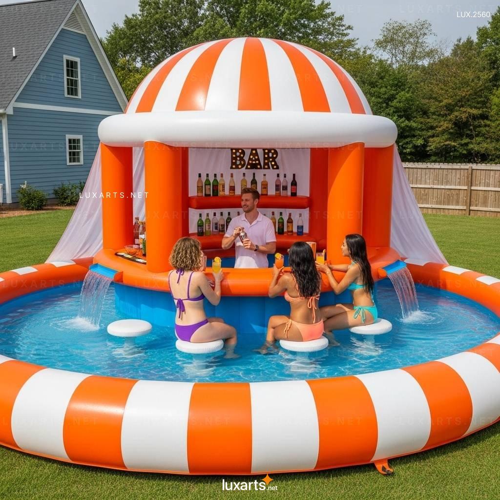 Inflatable Bar Pools: Creative & Portable Pool Bars for Your Party inflatable bar pool 10
