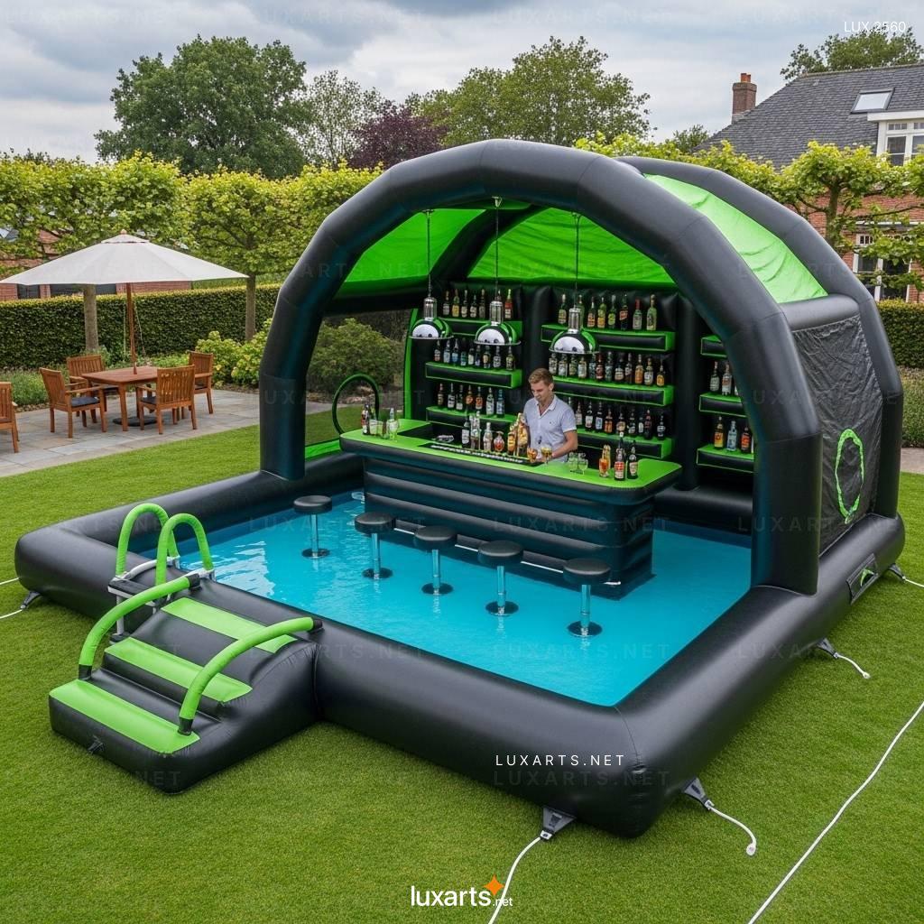 Inflatable Bar Pools: Creative & Portable Pool Bars for Your Party inflatable bar pool 4