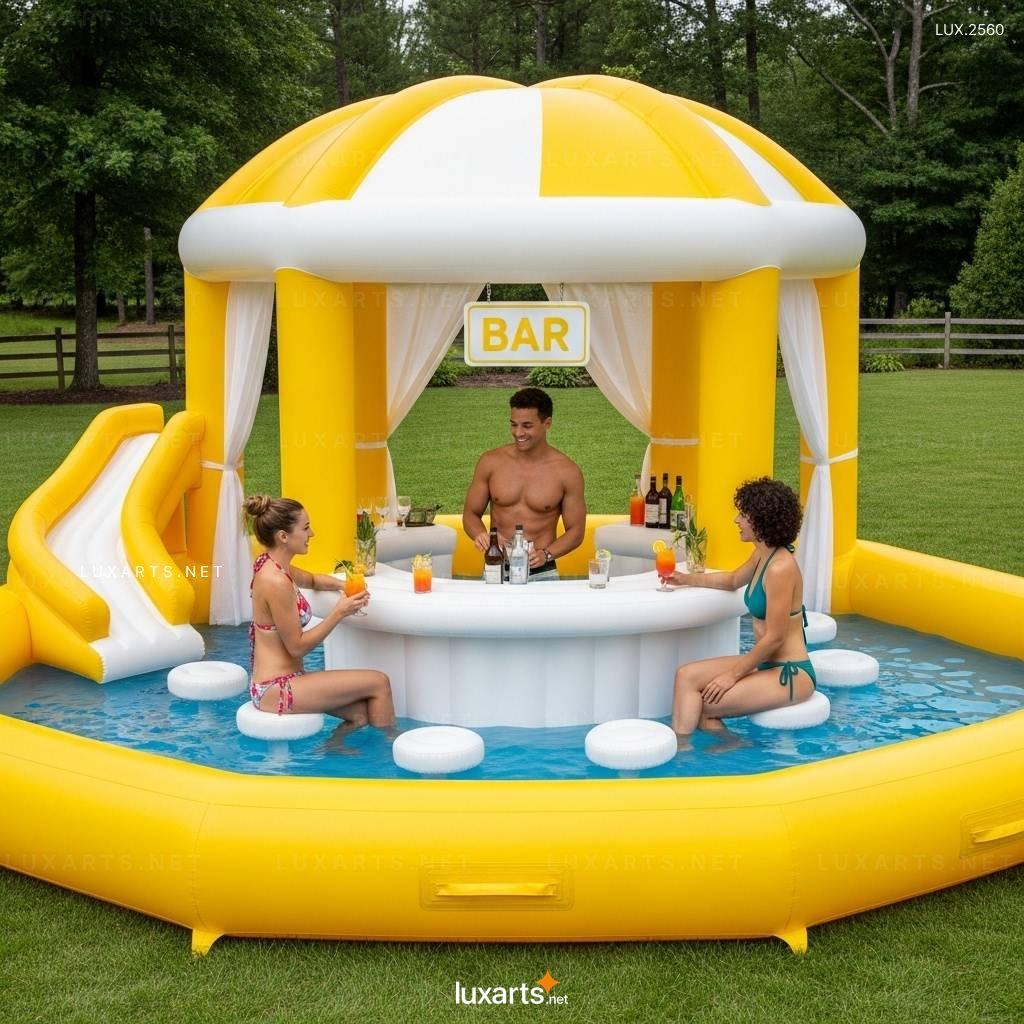 Inflatable Bar Pools: Creative & Portable Pool Bars for Your Party inflatable bar pool 8