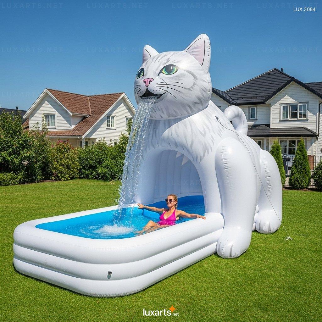 Inflatable Cat Shaped Pools – Splash & Play in Style This Summer inflatable cat pools 3
