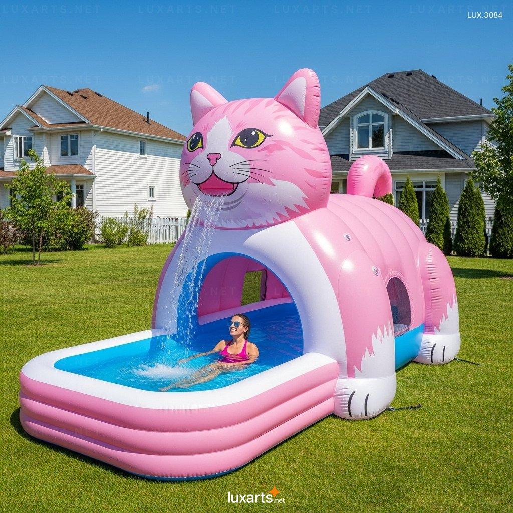 Inflatable Cat Shaped Pools – Splash & Play in Style This Summer inflatable cat pools 7