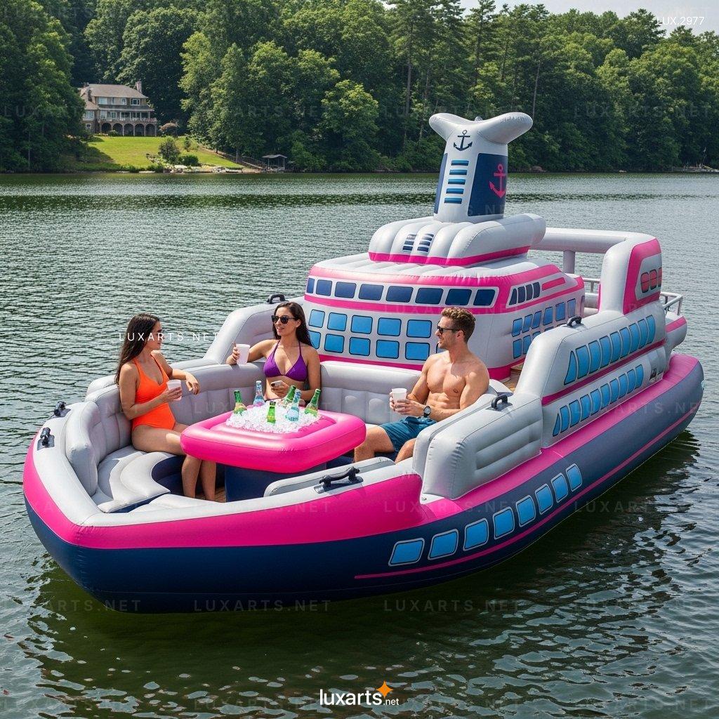 Inflatable Cruise Ship Floats – Fun & Comfortable Inflatable Boat for Pool or Beach inflatable cruise ship floats 1