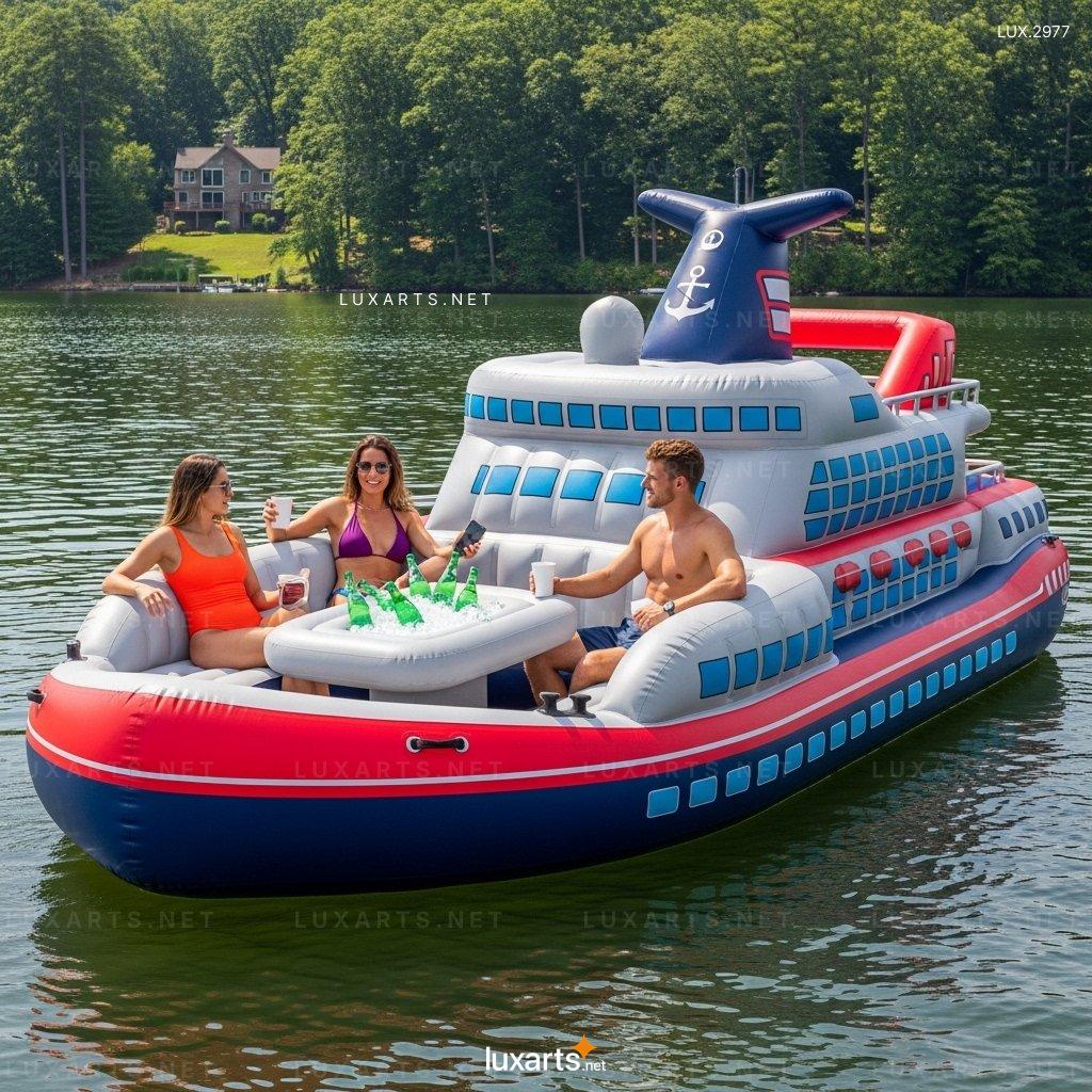 Inflatable Cruise Ship Floats – Fun & Comfortable Inflatable Boat for Pool or Beach inflatable cruise ship floats 2