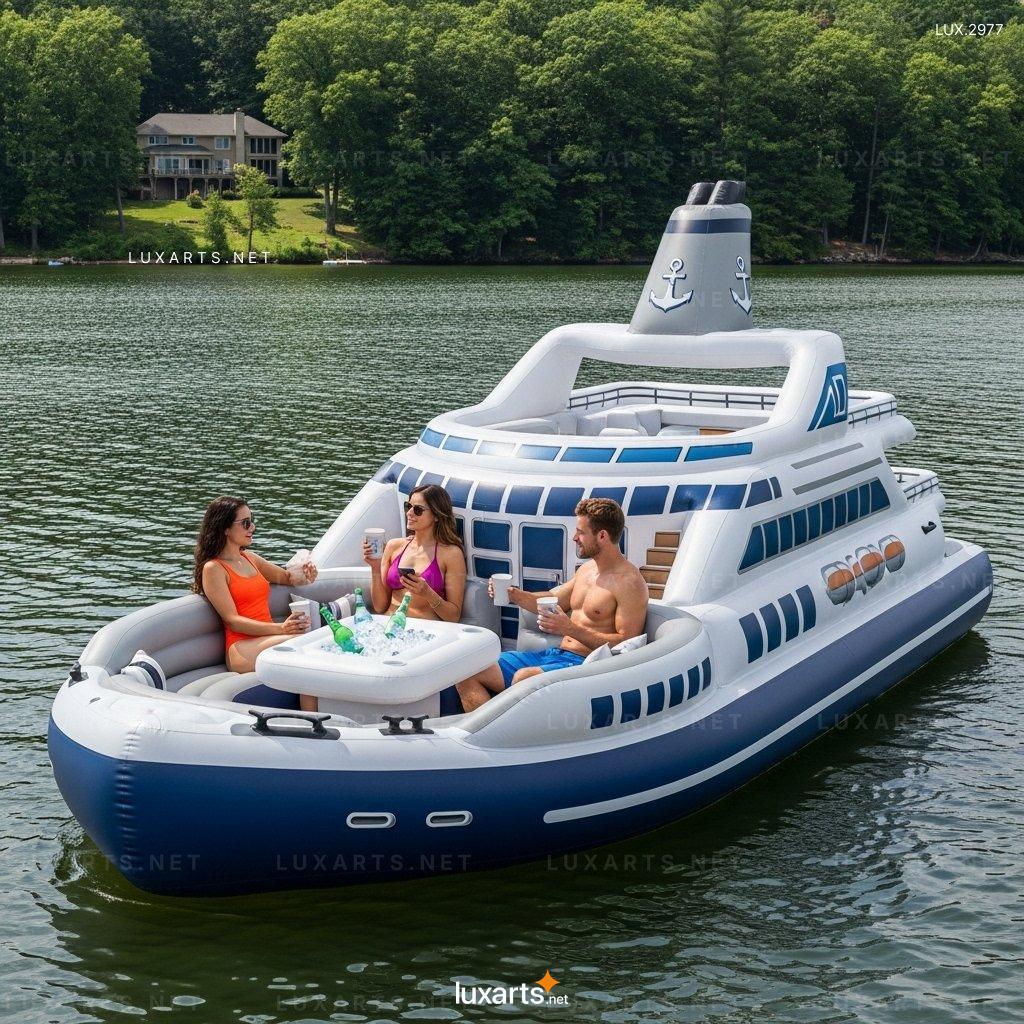 Inflatable Cruise Ship Floats – Fun & Comfortable Inflatable Boat for Pool or Beach inflatable cruise ship floats 4