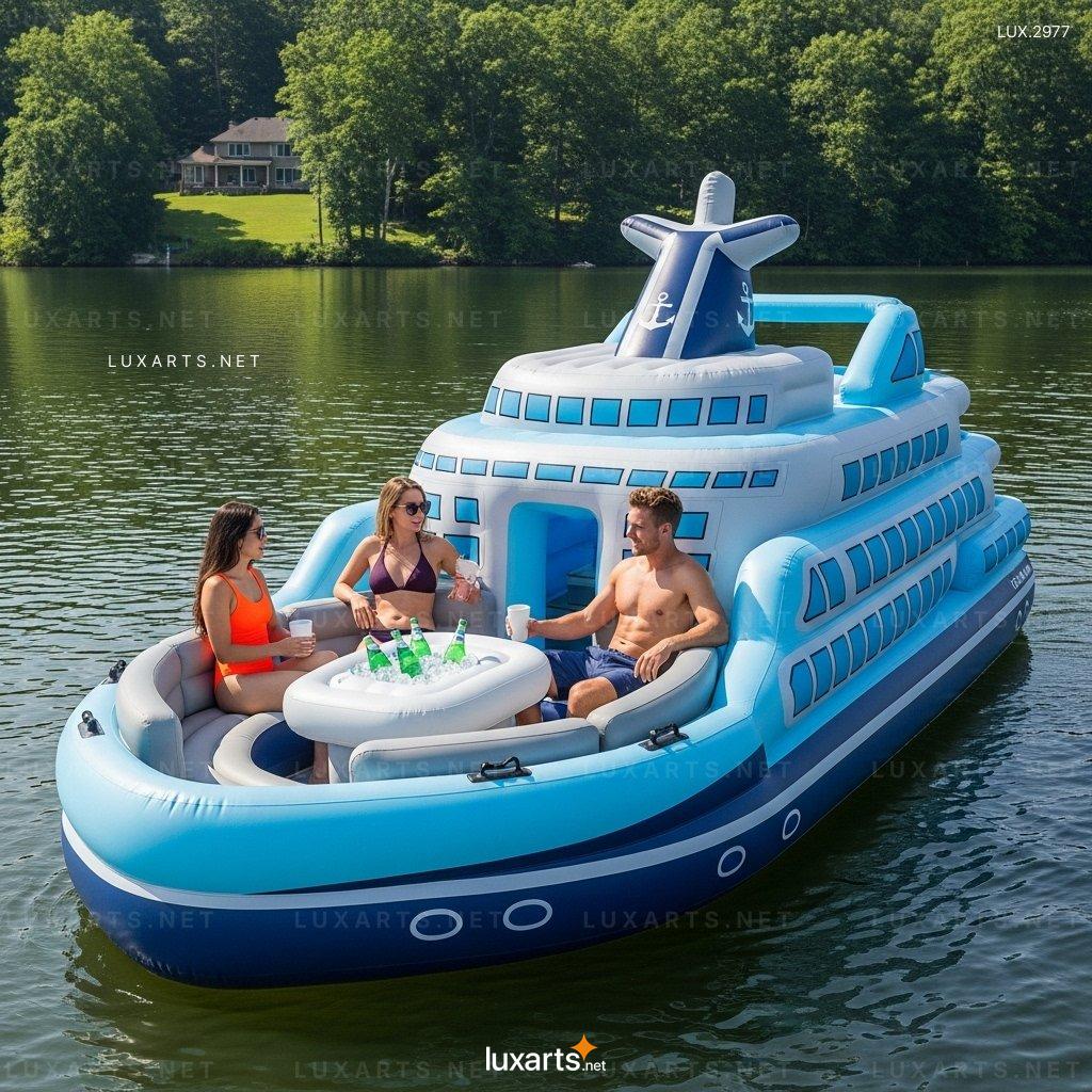 Inflatable Cruise Ship Floats – Fun & Comfortable Inflatable Boat for Pool or Beach inflatable cruise ship floats 5