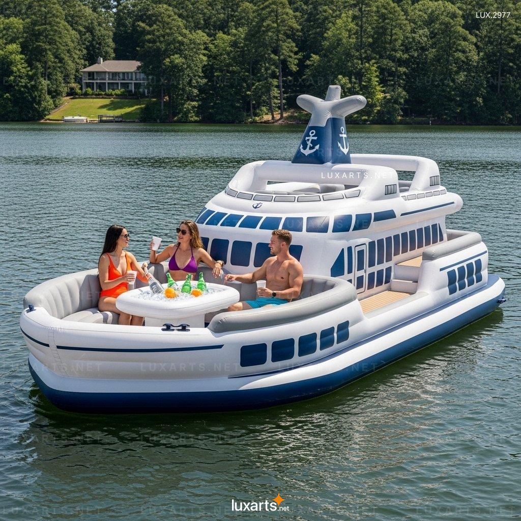 Inflatable Cruise Ship Floats – Fun & Comfortable Inflatable Boat for Pool or Beach inflatable cruise ship floats 8