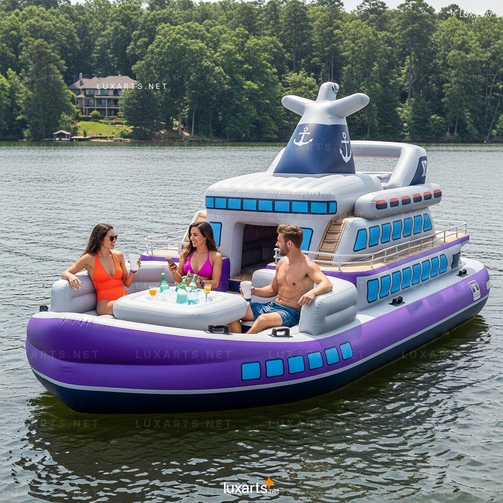 Inflatable Cruise Ship Floats – Fun & Comfortable Inflatable Boat for Pool or Beach inflatable cruise ship floats 9