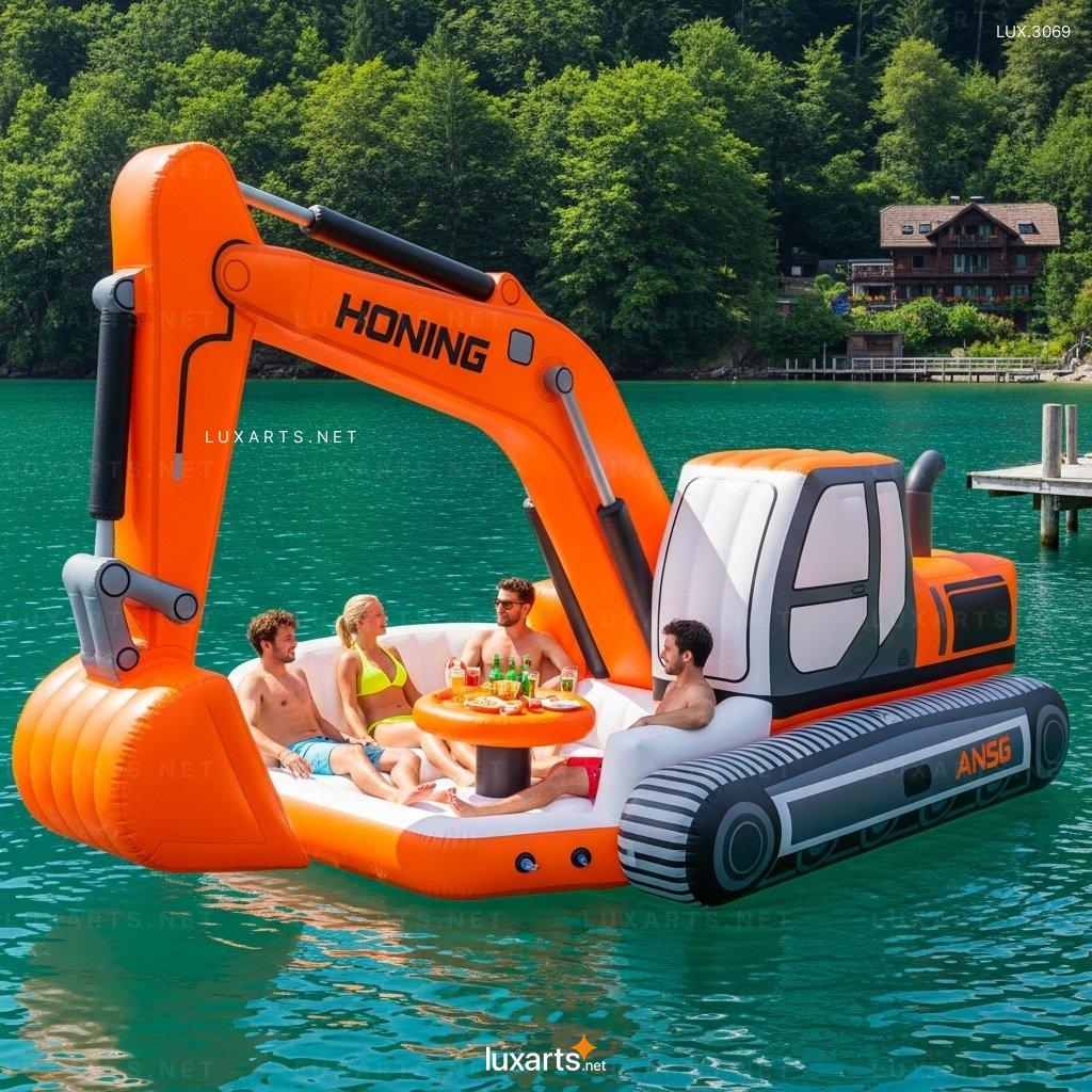 Inflatable Excavator Lake Floats – Perfect for Pool, Lake & Beach Fun inflatable excavator lake floats 10