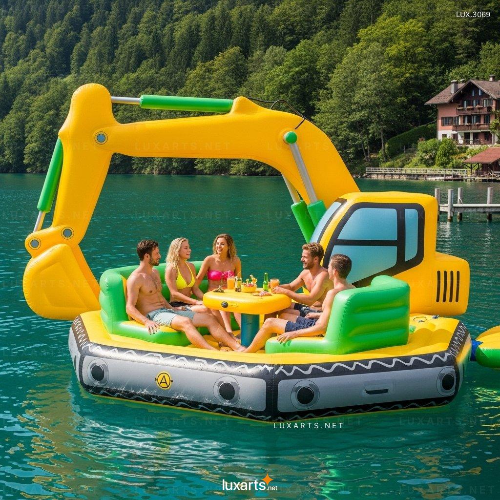 Inflatable Excavator Lake Floats – Perfect for Pool, Lake & Beach Fun inflatable excavator lake floats 11