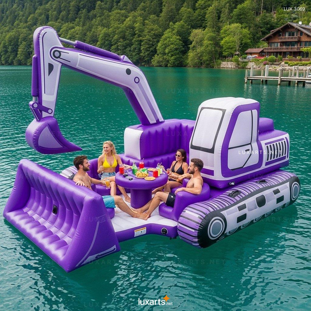Inflatable Excavator Lake Floats – Perfect for Pool, Lake & Beach Fun inflatable excavator lake floats 14