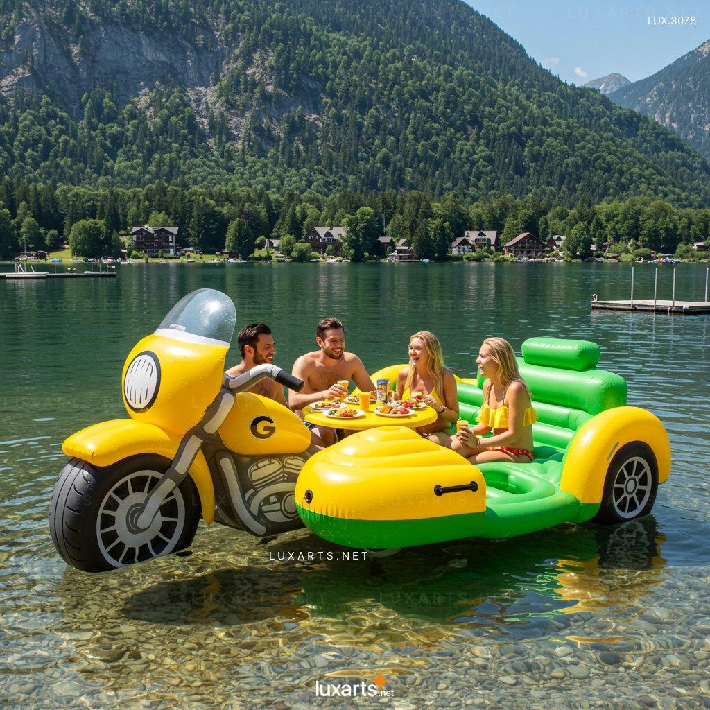 Inflatable Harley Lake Floats – Giant Inflatable for Lake Parties & Summer Fun inflatable harley lake floats 1