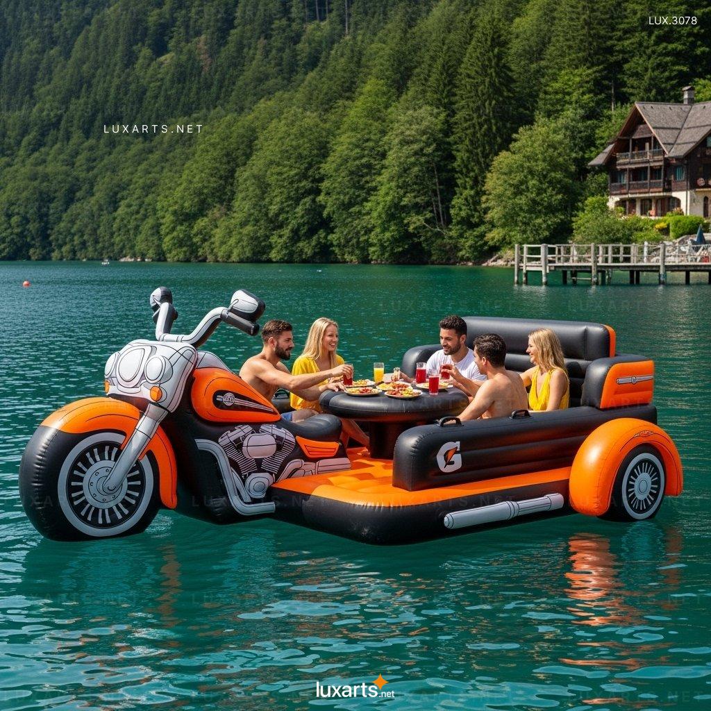 Inflatable Harley Lake Floats – Giant Inflatable for Lake Parties & Summer Fun inflatable harley lake floats 10