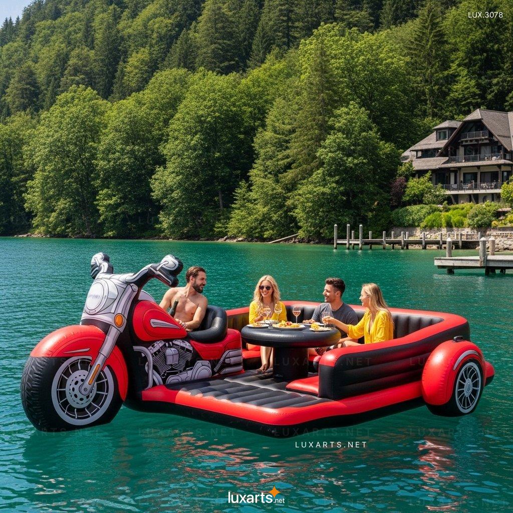 Inflatable Harley Lake Floats – Giant Inflatable for Lake Parties & Summer Fun inflatable harley lake floats 2