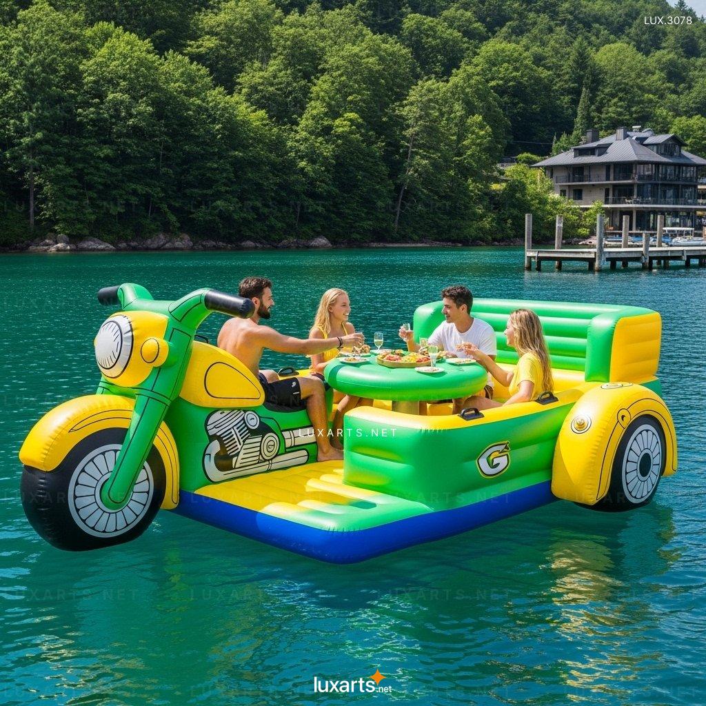 Inflatable Harley Lake Floats – Giant Inflatable for Lake Parties & Summer Fun inflatable harley lake floats 4