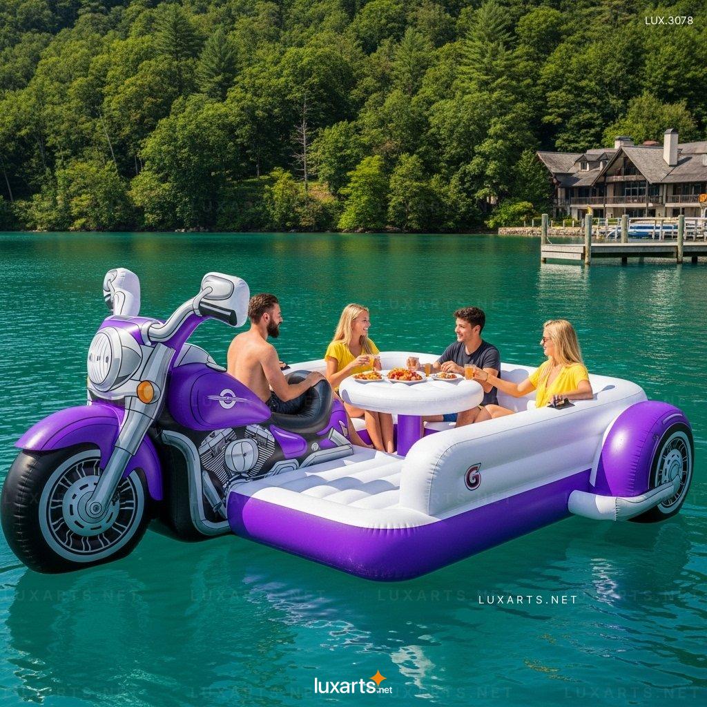 Inflatable Harley Lake Floats – Giant Inflatable for Lake Parties & Summer Fun inflatable harley lake floats 5