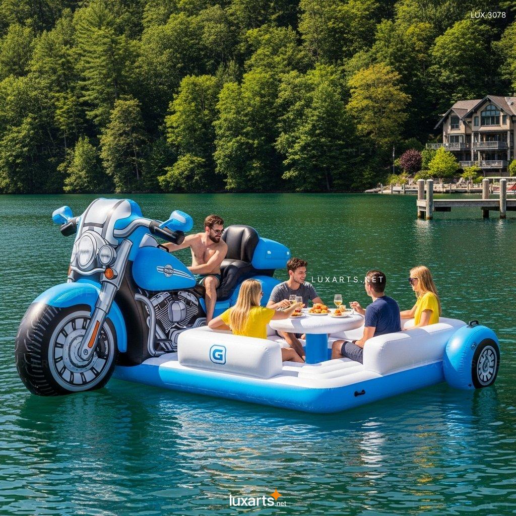 Inflatable Harley Lake Floats – Giant Inflatable for Lake Parties & Summer Fun inflatable harley lake floats 6