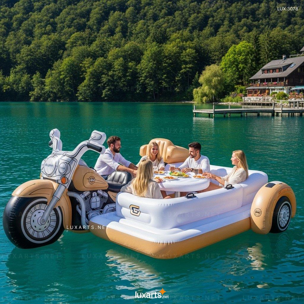 Inflatable Harley Lake Floats – Giant Inflatable for Lake Parties & Summer Fun inflatable harley lake floats 7