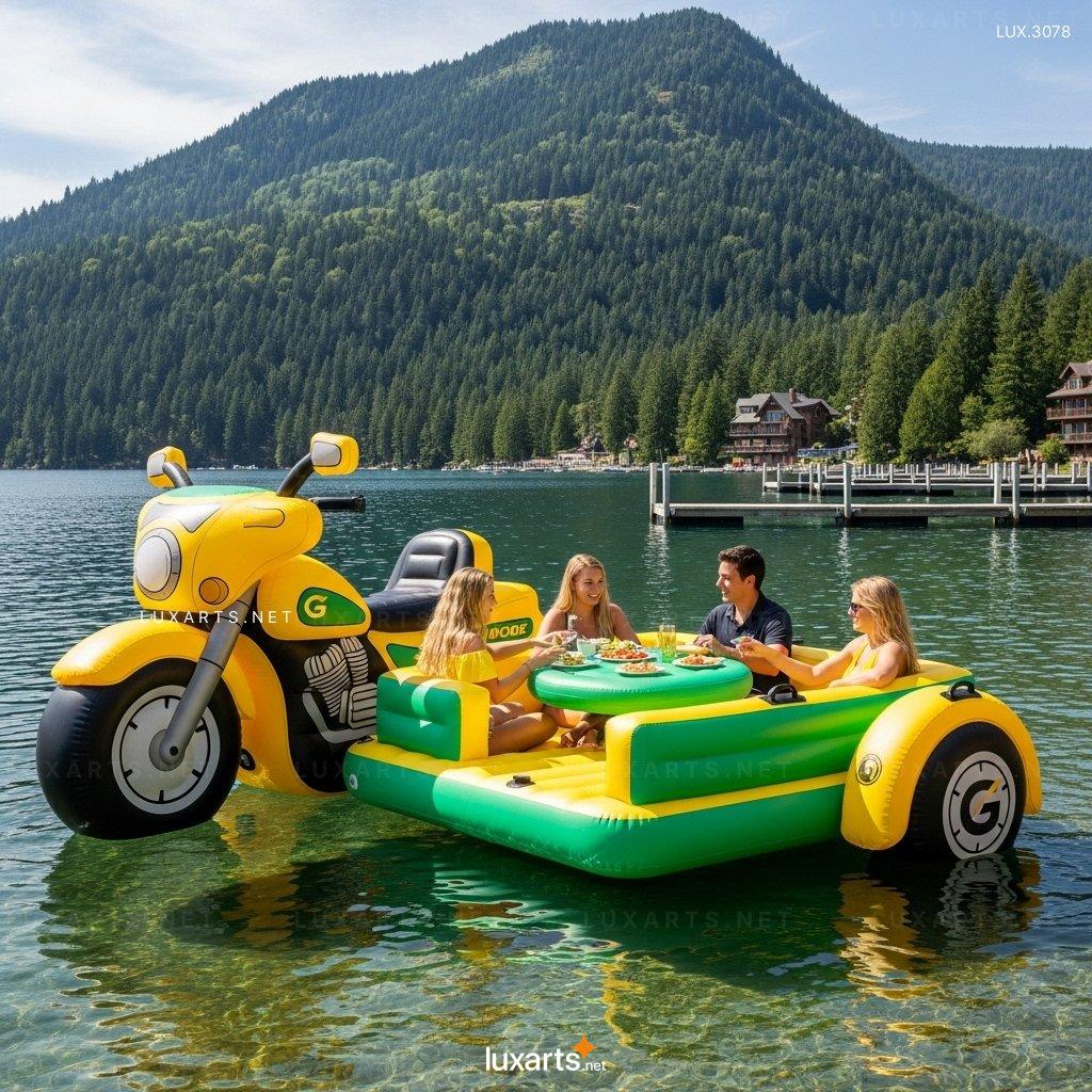 Inflatable Harley Lake Floats – Giant Inflatable for Lake Parties & Summer Fun inflatable harley lake floats 9