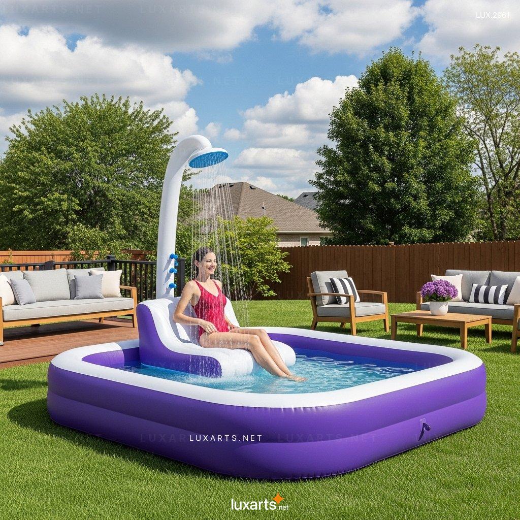 Inflatable Pools With Showers – Ideal for Summer Relaxation & Play inflatable pools with showers 11