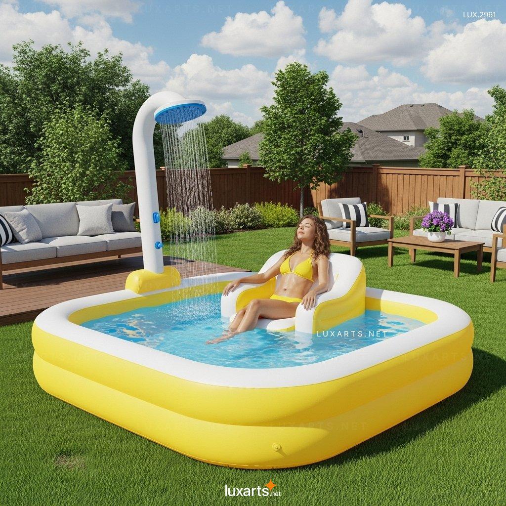 Inflatable Pools With Showers – Ideal for Summer Relaxation & Play inflatable pools with showers 12