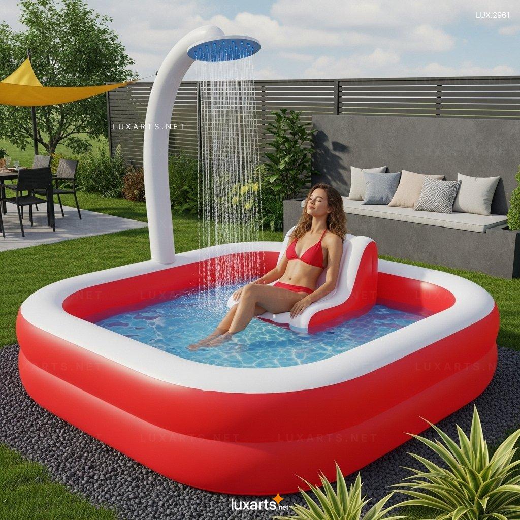 Inflatable Pools With Showers – Ideal for Summer Relaxation & Play inflatable pools with showers 3