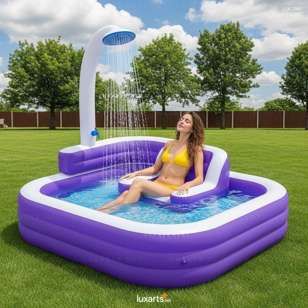 Inflatable Pools With Showers – Ideal for Summer Relaxation & Play inflatable pools with showers 5