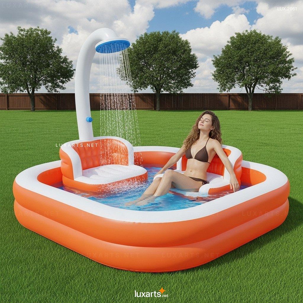 Inflatable Pools With Showers – Ideal for Summer Relaxation & Play inflatable pools with showers 6