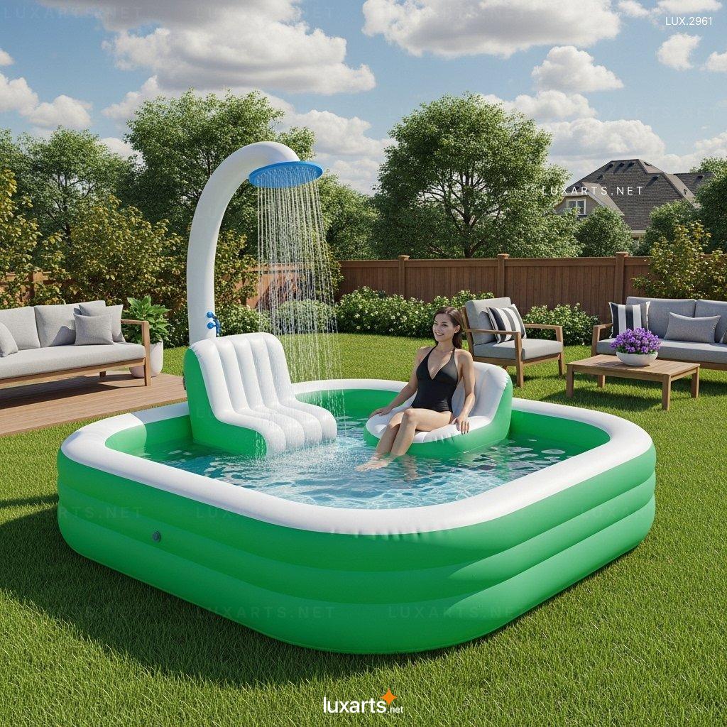 Inflatable Pools With Showers – Ideal for Summer Relaxation & Play inflatable pools with showers 7