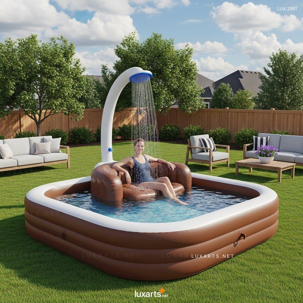 Inflatable Pools With Showers – Ideal for Summer Relaxation & Play inflatable pools with showers 8