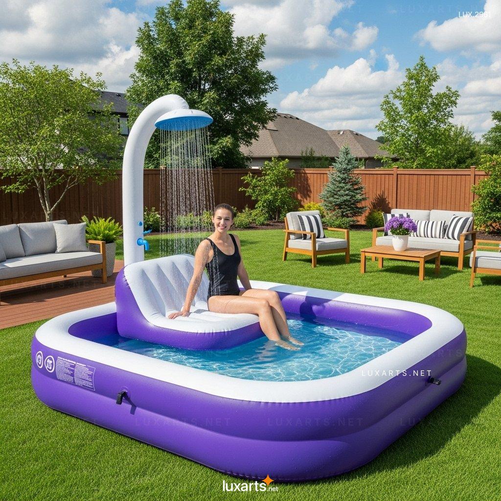 Inflatable Pools With Showers – Ideal for Summer Relaxation & Play inflatable pools with showers 9