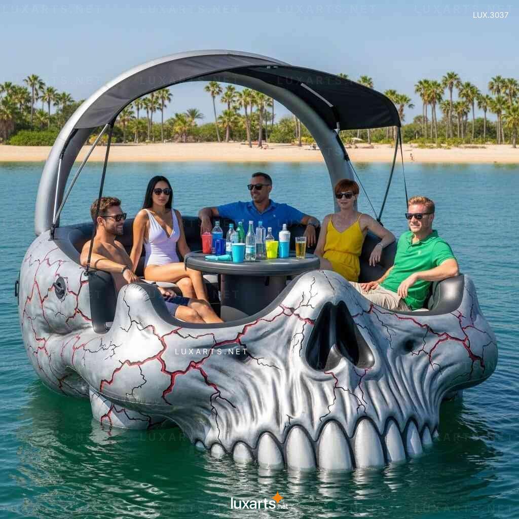 Inflatable Skull Lake Floats: Spooky & Fun Pool Accessories for Your Next Adventure inflatable skull lake floats 10