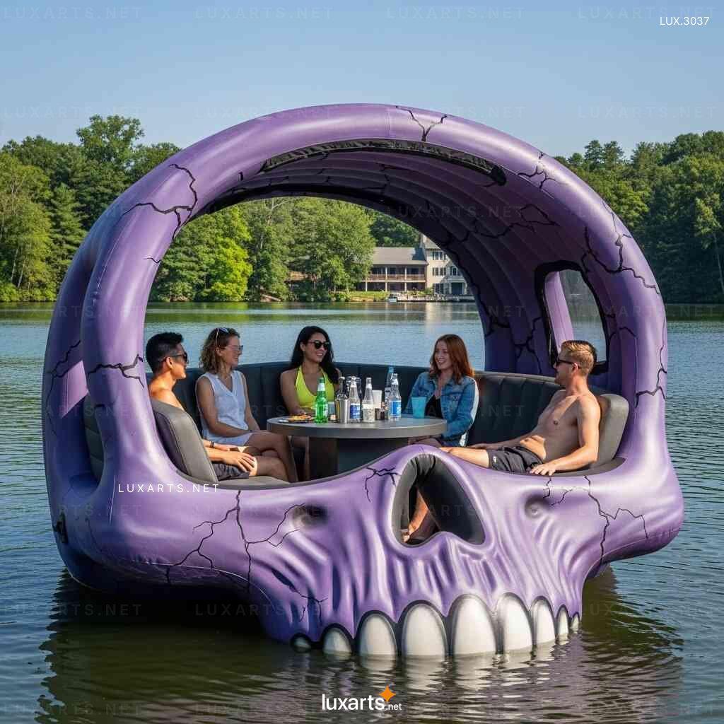 Inflatable Skull Lake Floats: Spooky & Fun Pool Accessories for Your Next Adventure inflatable skull lake floats 11
