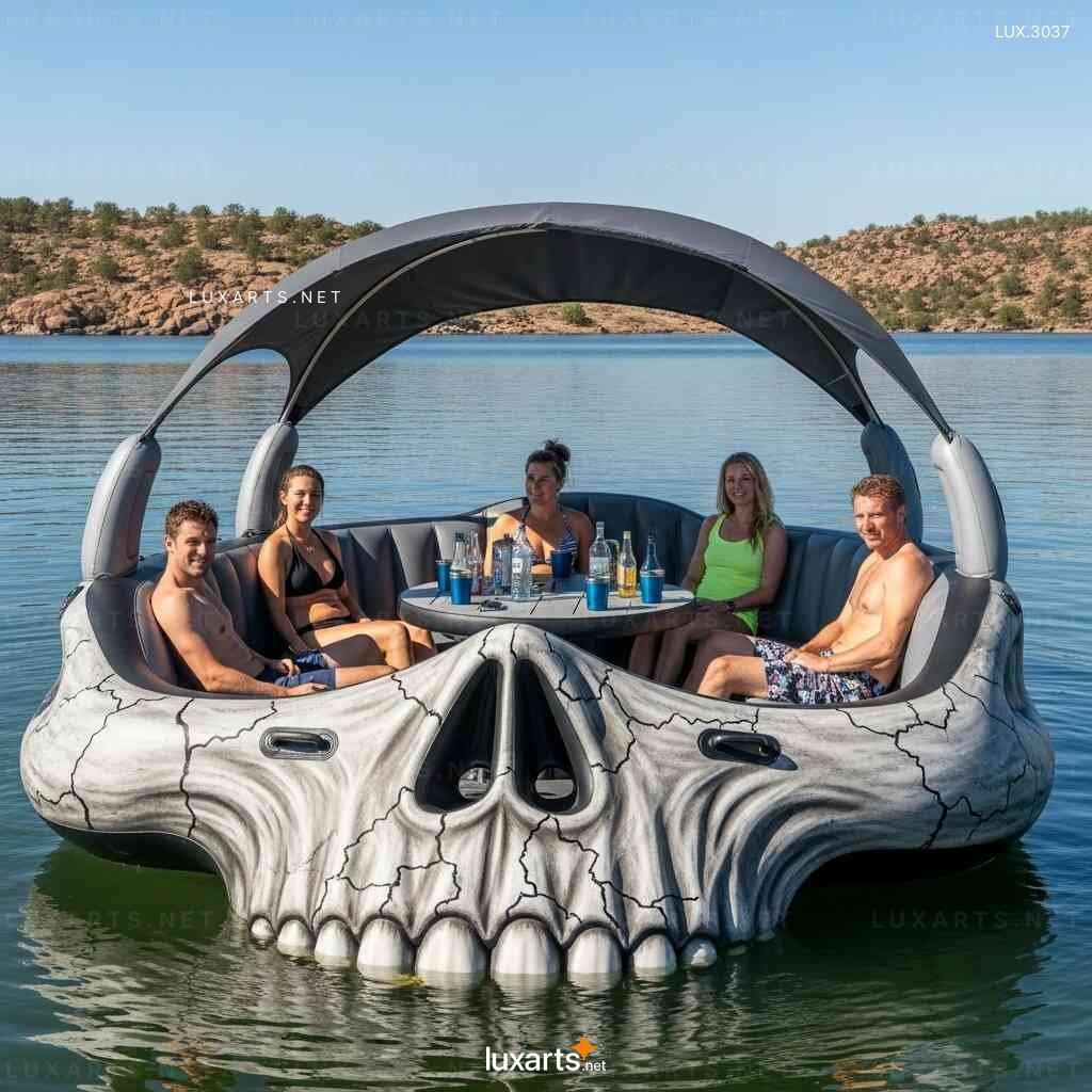 Inflatable Skull Lake Floats: Spooky & Fun Pool Accessories for Your Next Adventure inflatable skull lake floats 9