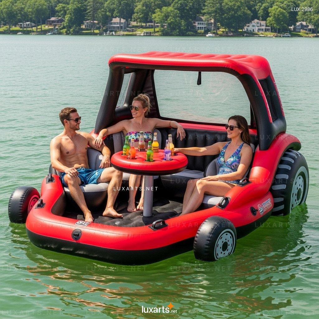 Ride a Giant Inflatable Tractor Lake Float – Unique Water Adventure! inflatable tractor lake floats 3