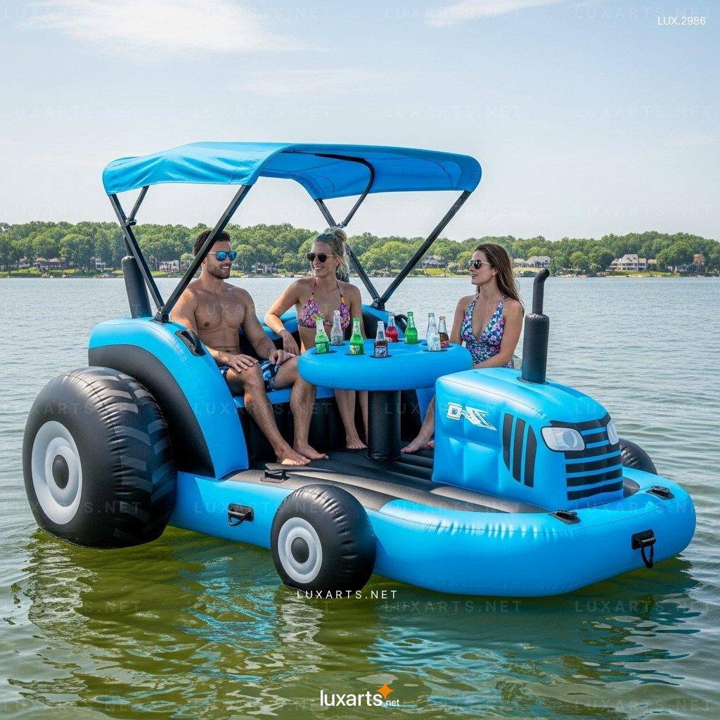 Ride a Giant Inflatable Tractor Lake Float – Unique Water Adventure! inflatable tractor lake floats 4