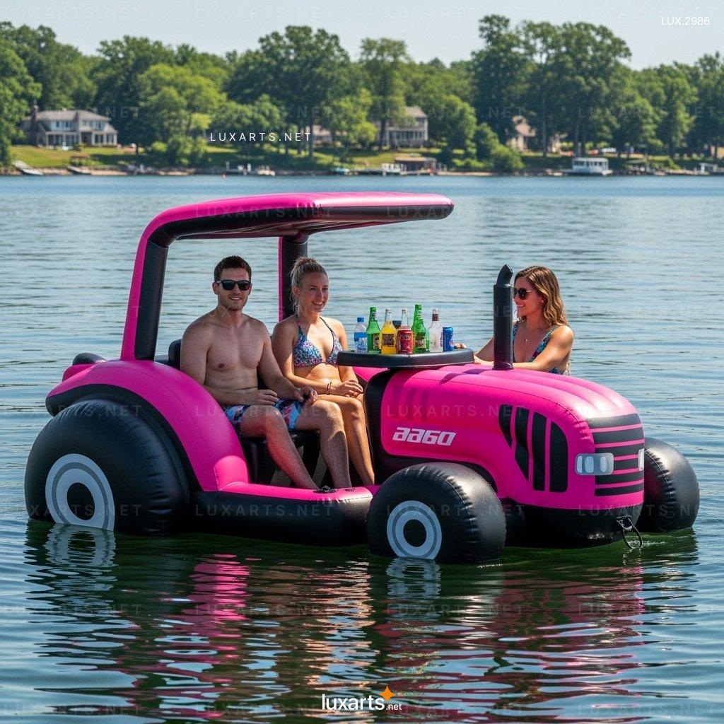 Ride a Giant Inflatable Tractor Lake Float – Unique Water Adventure! inflatable tractor lake floats 8