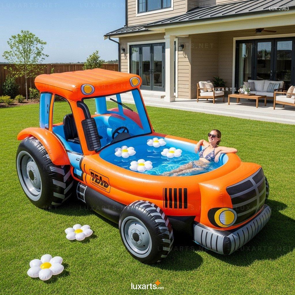 Large Inflatable Tractor Pool – Perfect for Backyard Summer Fun inflatable tractor pool 10