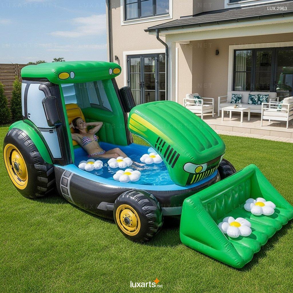 Large Inflatable Tractor Pool – Perfect for Backyard Summer Fun inflatable tractor pool 6