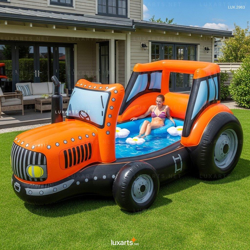 Large Inflatable Tractor Pool – Perfect for Backyard Summer Fun inflatable tractor pool 7