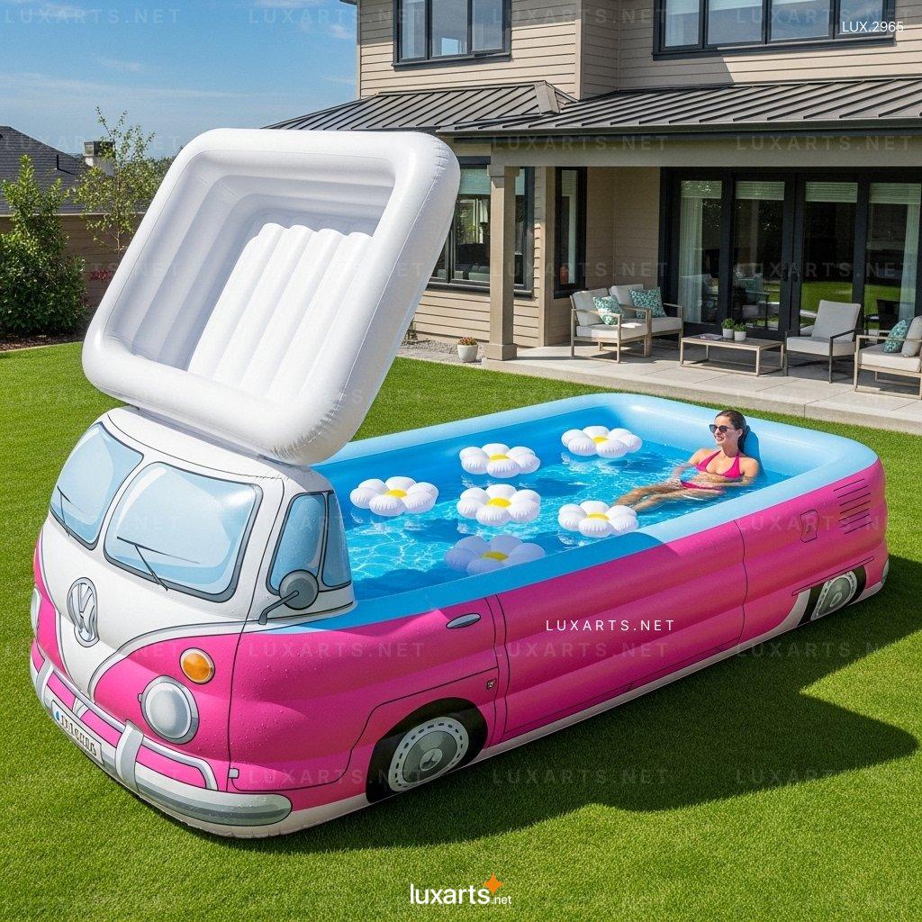 Inflatable VW Bus Shaped Pool: The Ultimate Summer Fun for Kids and Adults inflatable vw bus pool 2