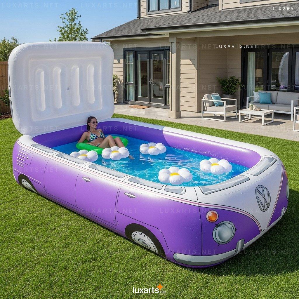 Inflatable VW Bus Shaped Pool: The Ultimate Summer Fun for Kids and Adults inflatable vw bus pool 6