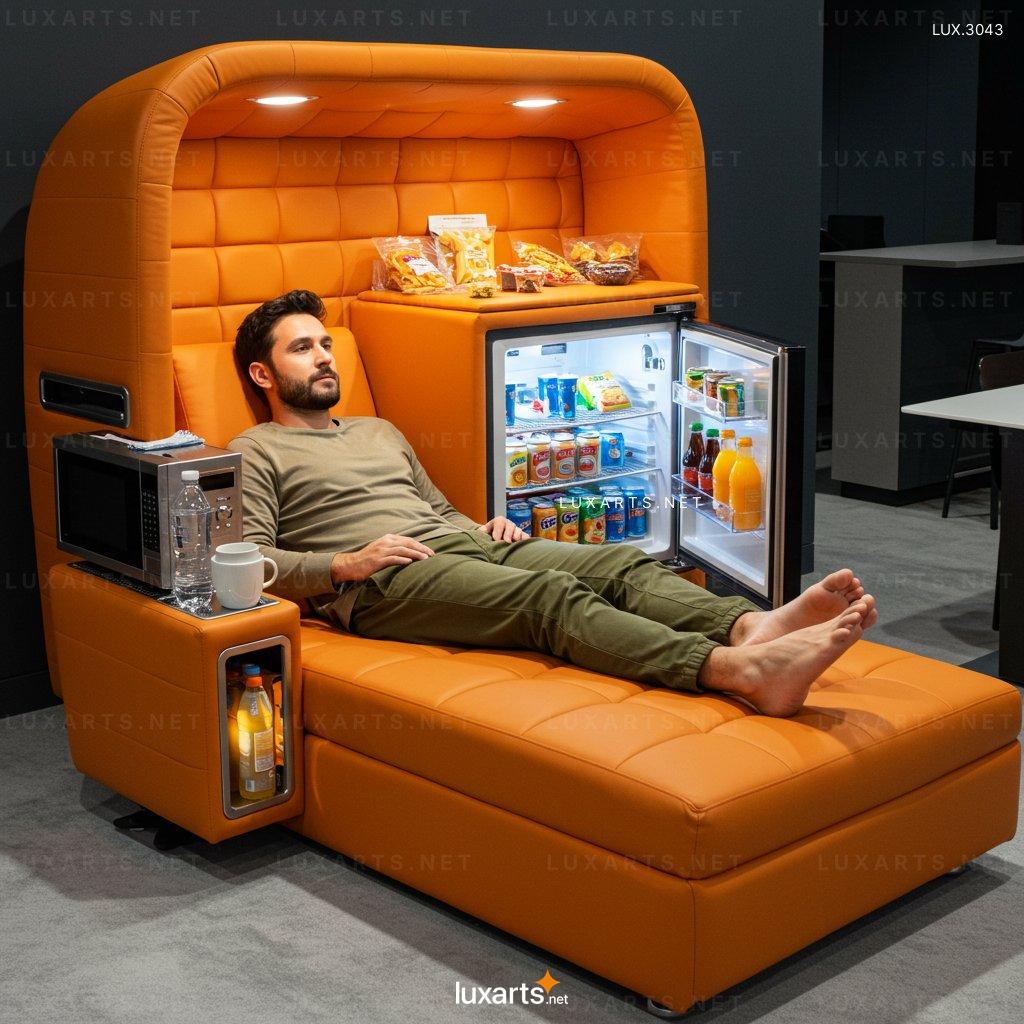 Lounger Pod with a Built-in Kitchen – All-in-One Comfort & Convenience lounger pod with a built in kitchen 1
