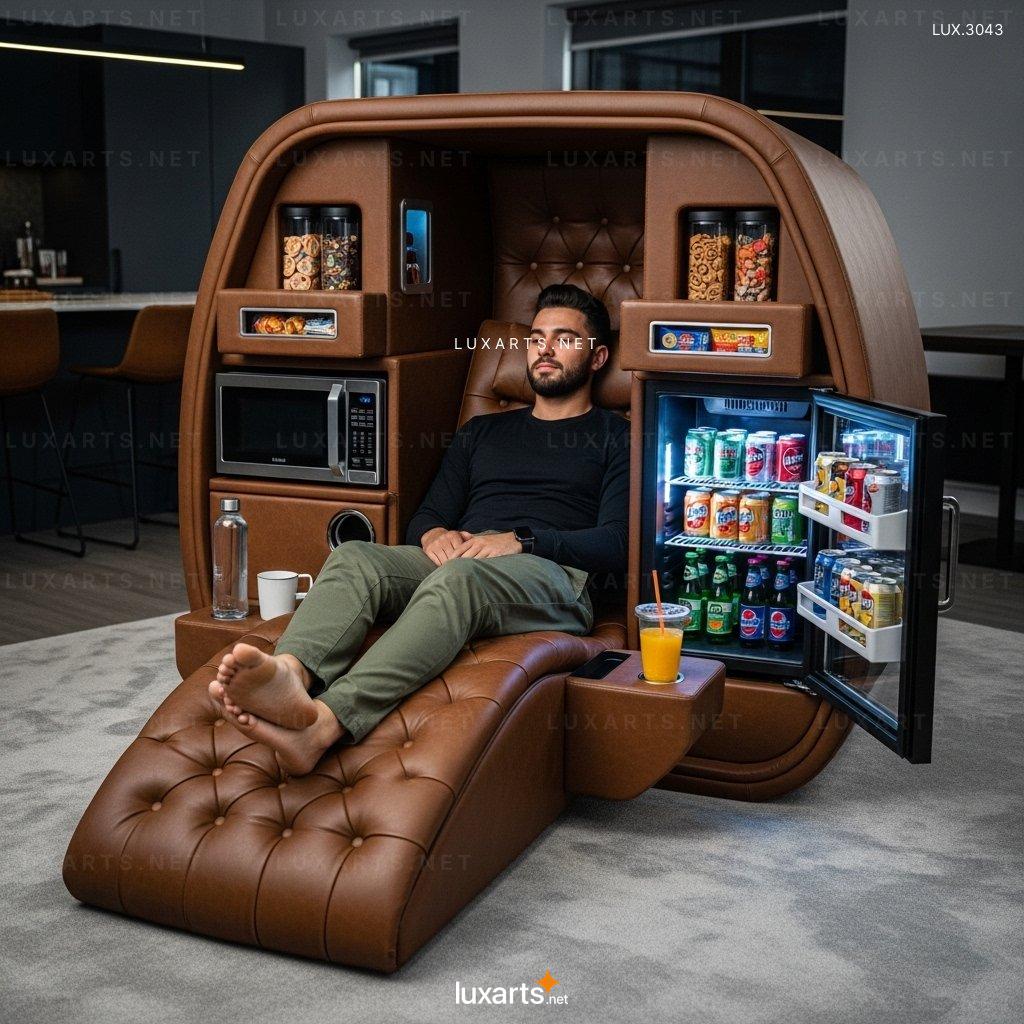 Lounger Pod with a Built-in Kitchen – All-in-One Comfort & Convenience lounger pod with a built in kitchen 10
