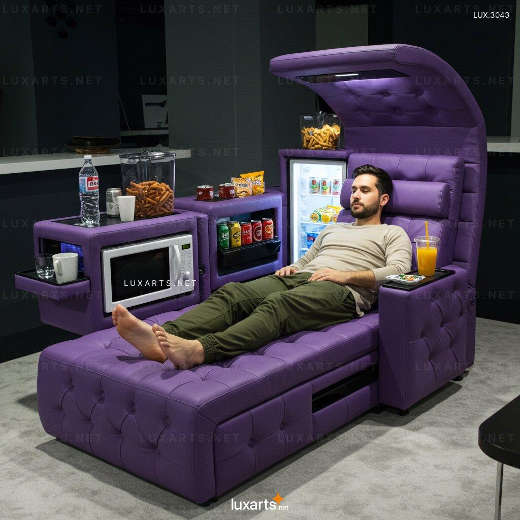 Lounger Pod with a Built-in Kitchen – All-in-One Comfort & Convenience lounger pod with a built in kitchen 2