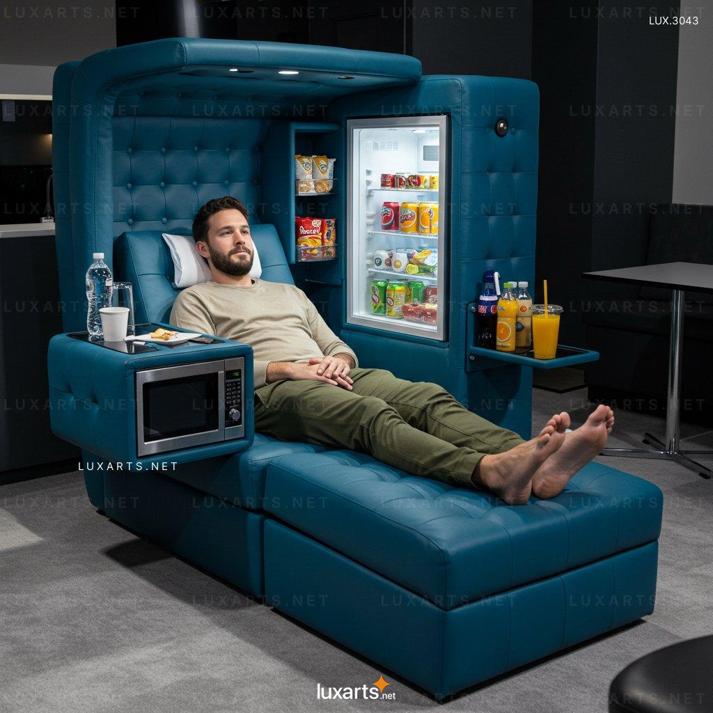 Lounger Pod with a Built-in Kitchen – All-in-One Comfort & Convenience lounger pod with a built in kitchen 3